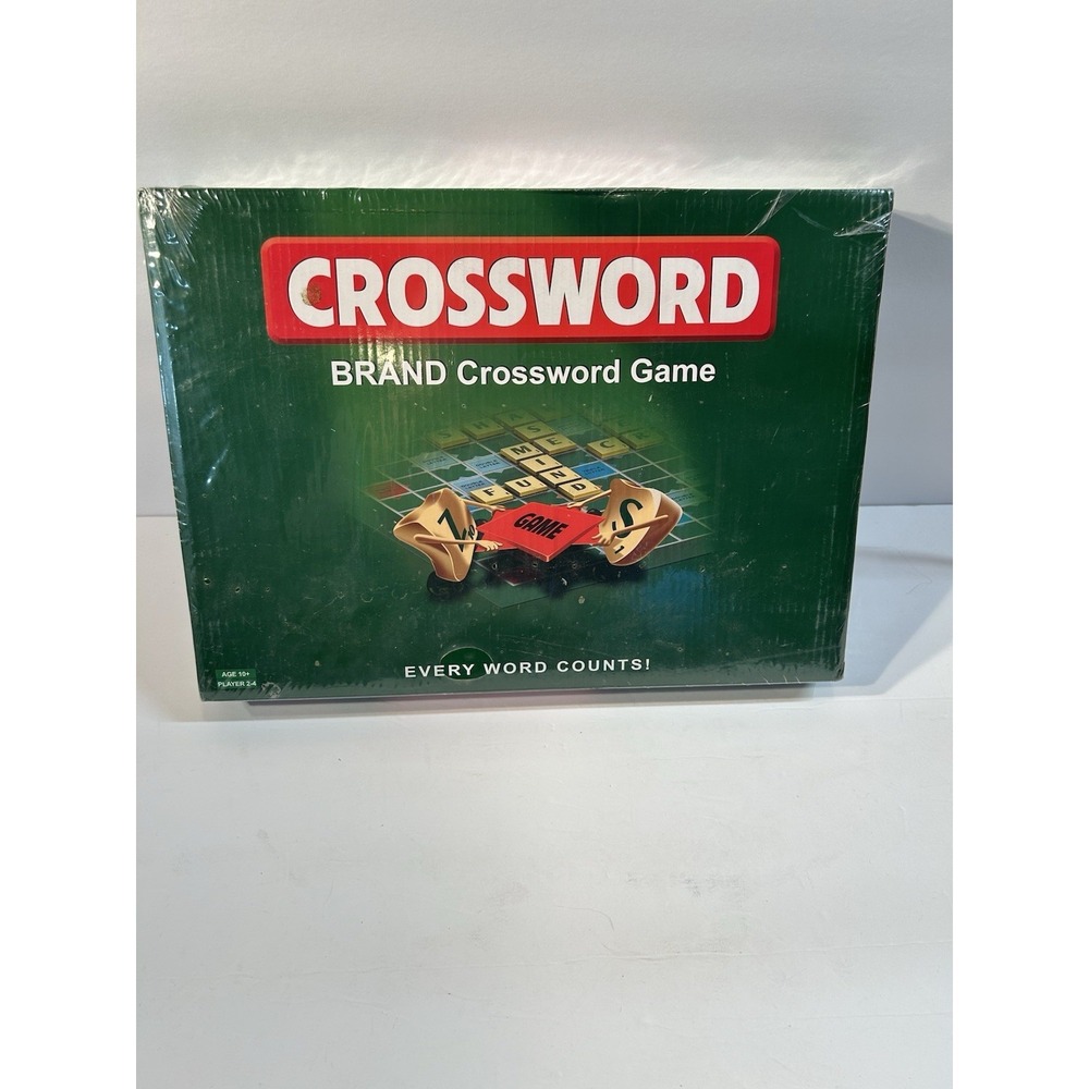 Crossword Brand Crossword Game Factory Sealed Word Board Game New